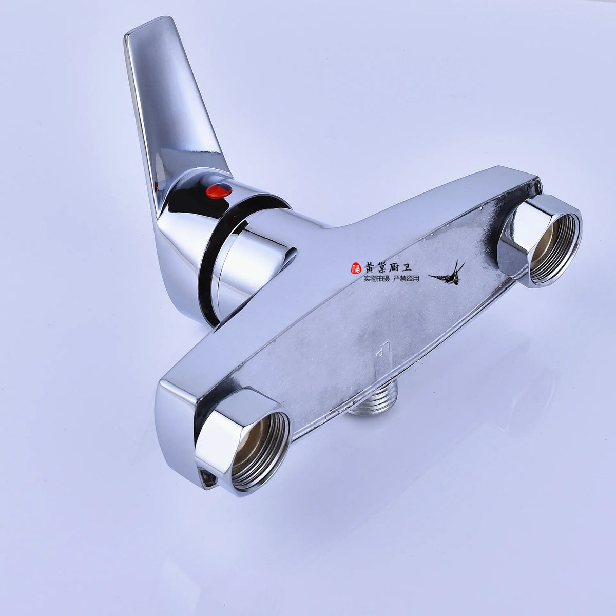 Brass Shower Faucet Mixer Valve Shower Head Hidden