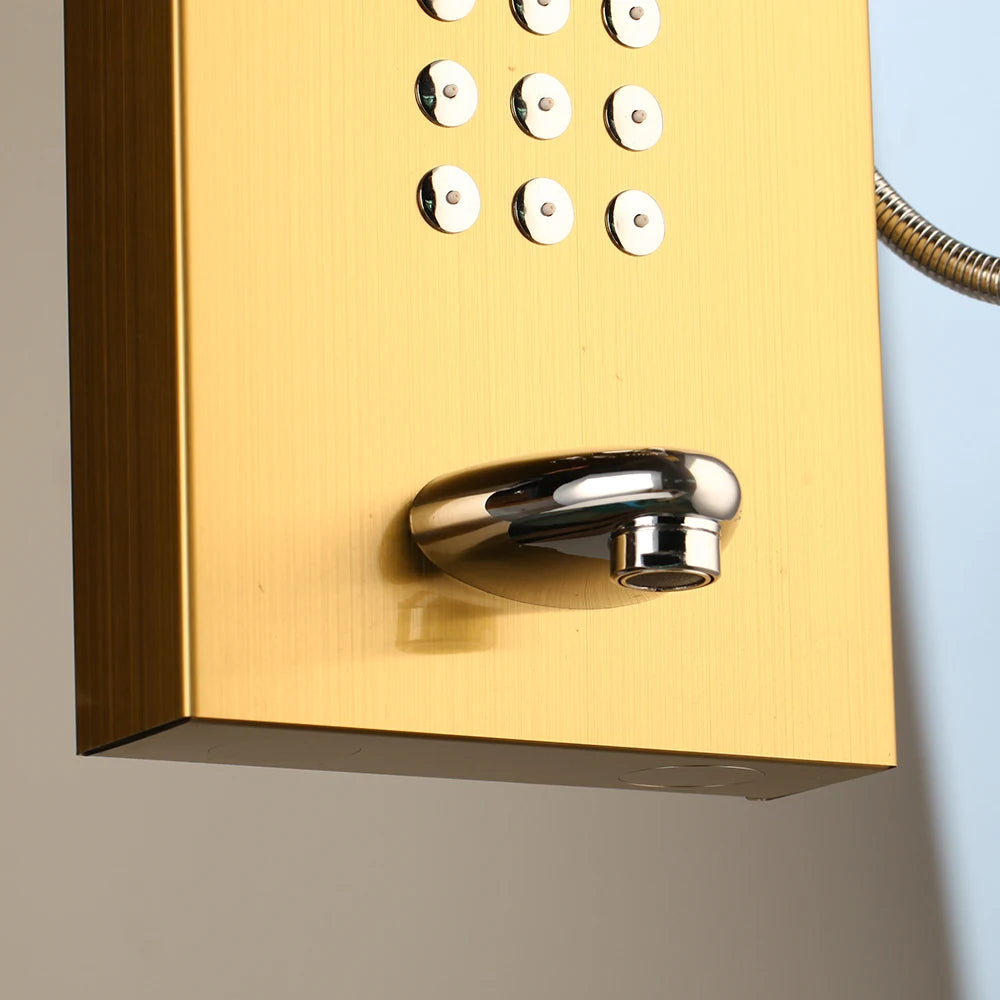 Kemaidi Shower Panel Tower Rainfall Waterfall Bathroom Shower