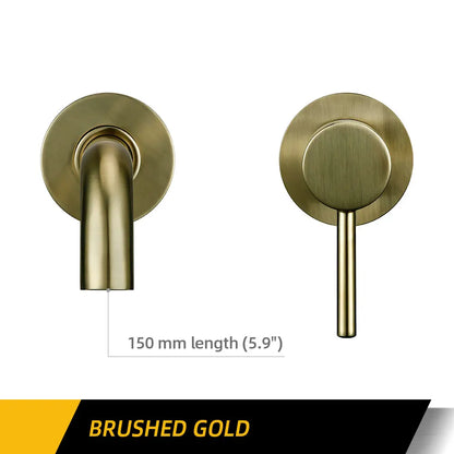Bagnolux Ronda Stainless Steel Solid Brass Trim Taps