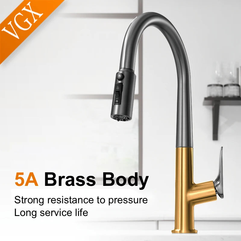 Vgx Water Filter Faucet Dual Spout Pure Drinking
