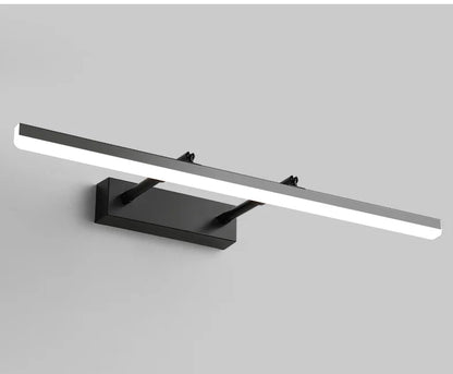 Retractable Bathroom Mirror Front Wall Light Dressing Table