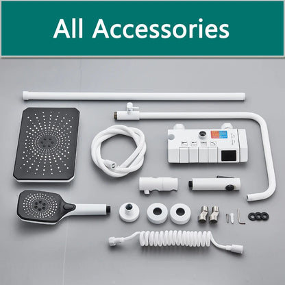Rainfall Bathroom Shower System Digital Piano Key Shower