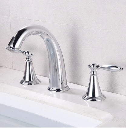 Basin Faucet Holes Dual Control Bathroom Sink Faucet