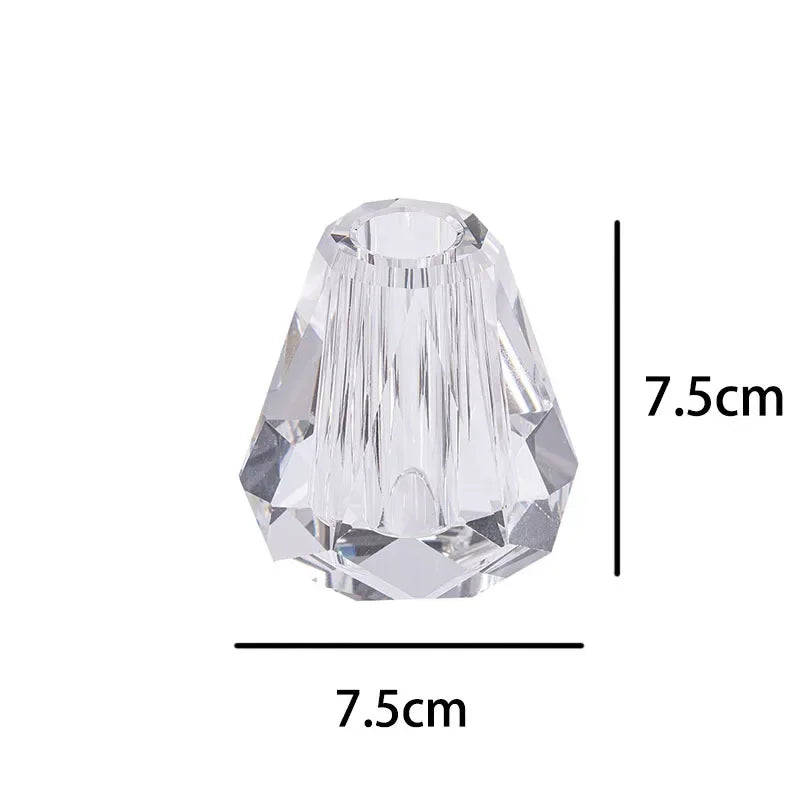 Light Luxury Crystal Bathroom Crystal Transparent Soap Dispenser