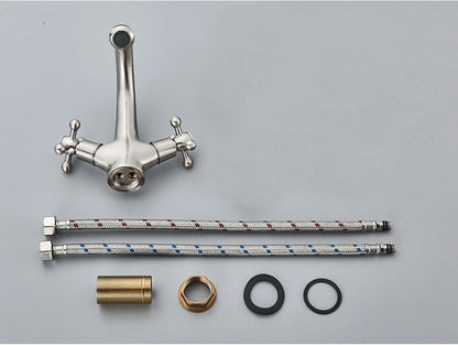Gold/Antique Brass Bathroom Basin Sink Faucet Mixer Tap