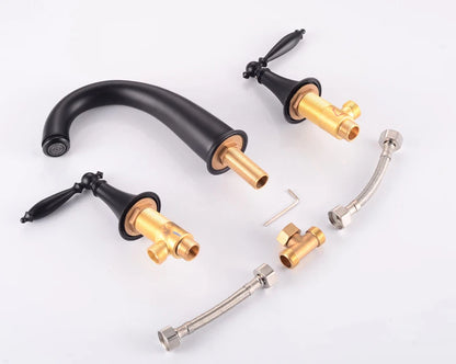 Basin Faucet Holes Dual Control Bathroom Sink Faucet