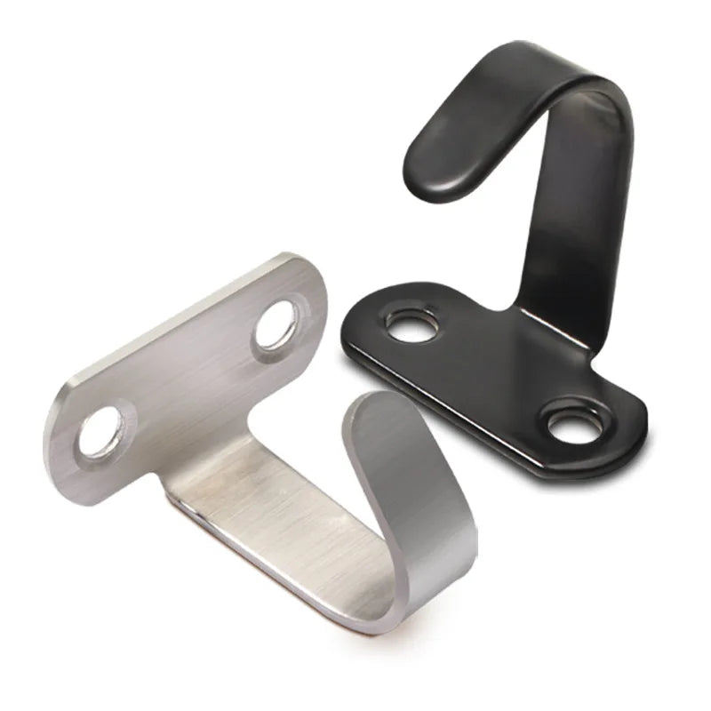 5pcs Bedroom Stainless Steel Screw Mounted Ceiling Hooks