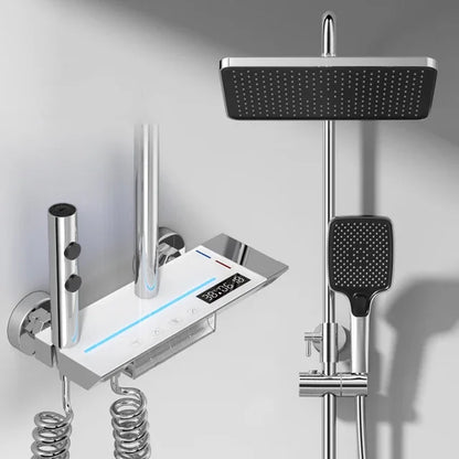 Kemaidi Brass Bathroom Faucet Ways Shower Faucet Digital