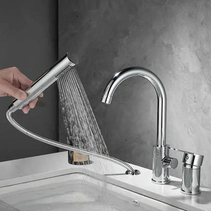 Bathroom Bathtub Shower Faucet Swivel Tub Spout Handhold