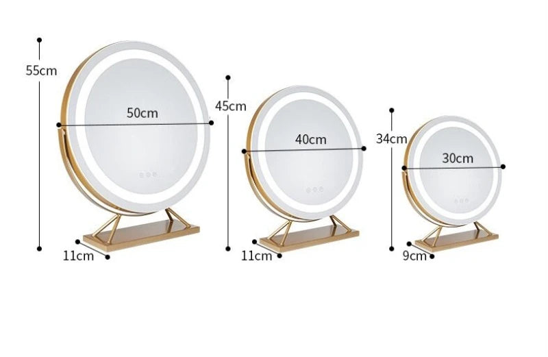Cosmetic Makeup Mirror Lights Led Lighted Vanity Tabletop