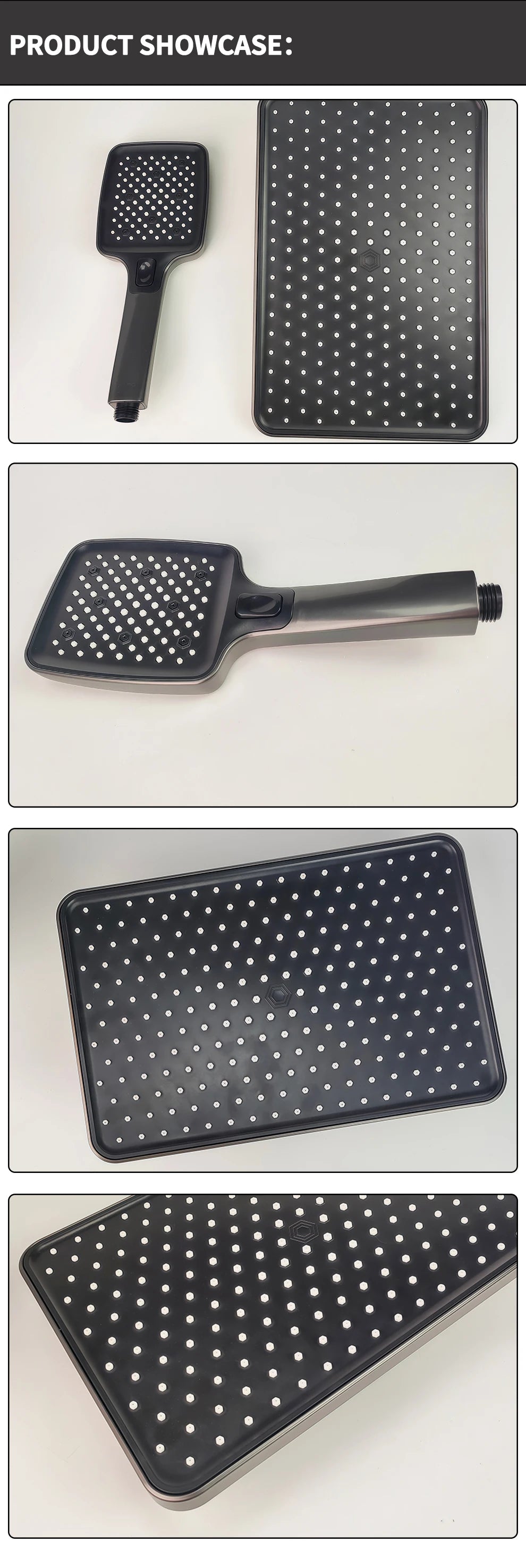 Air Boost High Pressure Large Overhead Rain Shower
