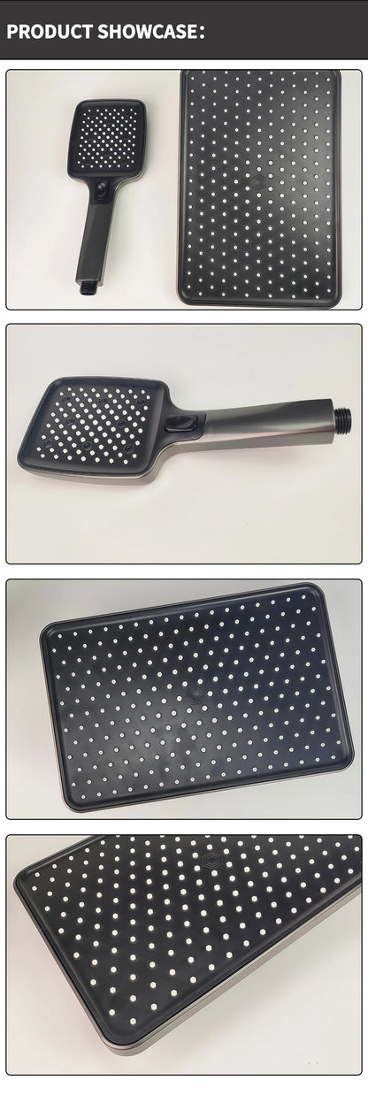 Air Boost High Pressure Large Overhead Rain Shower