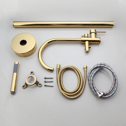 Zappo Standing Tub Shower Faucet Floor Mount Shower