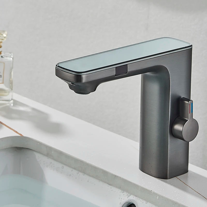 Smart Sensor Led Faucet Bathroom Basin Infrared Faucet