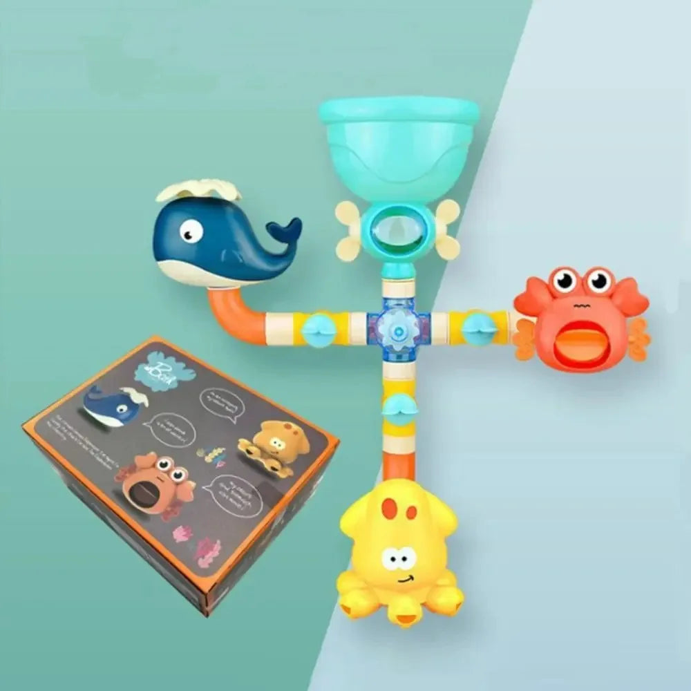 Baby Bath Toy Suction Cup Water Spinner &
