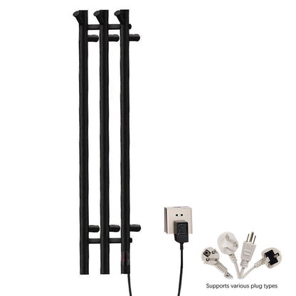 Bathroom Electric Heated Towel Rack 3/4 Bars Bathroom