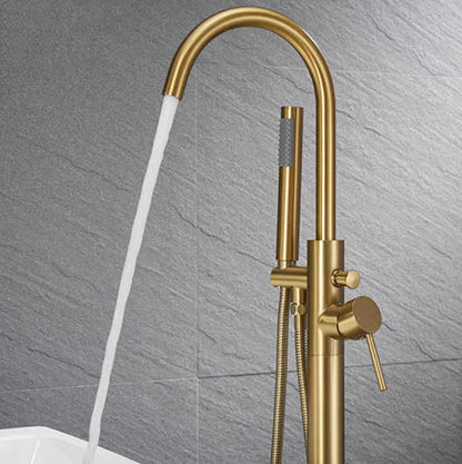 Zappo Standing Tub Shower Faucet Floor Mount Shower