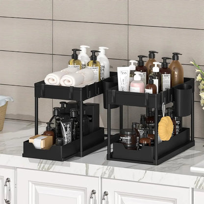 Under Sink Organizers Tier Under Bathroom Cabinet Holder