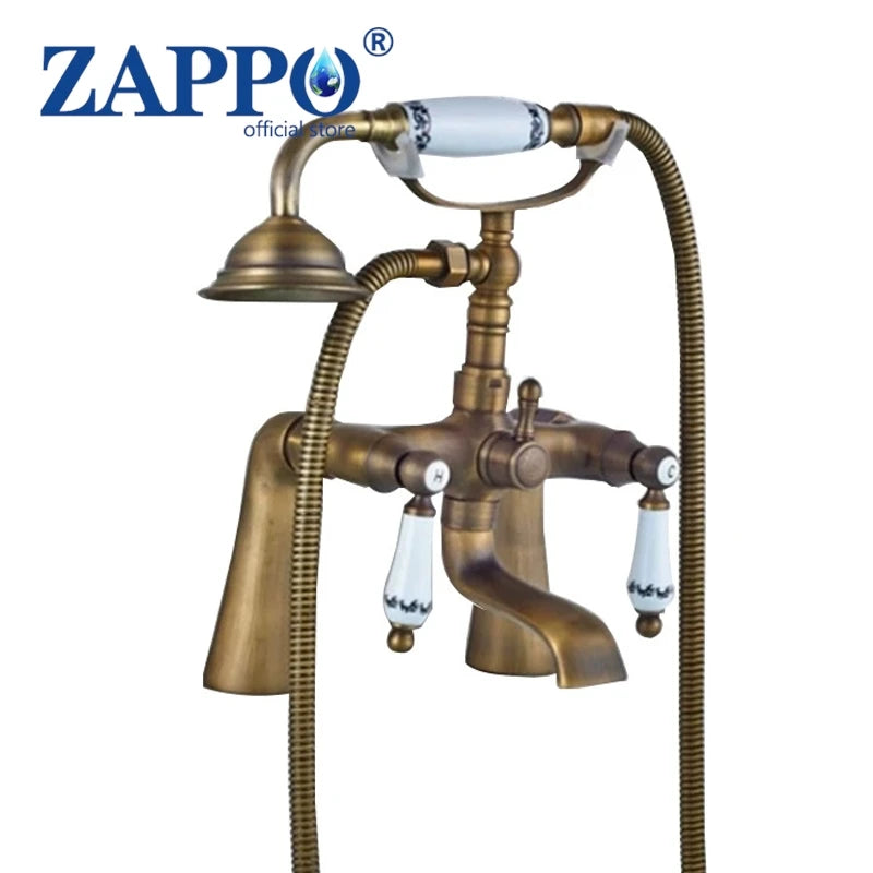 Zappo Bathtub Faucet Vintage Telephone Style Dual Handles