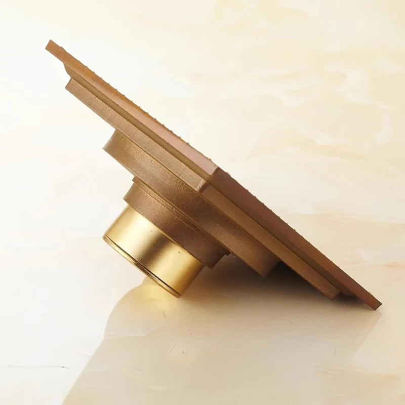Brass Shower Drain Bathroom Floor Drain Washing Machine