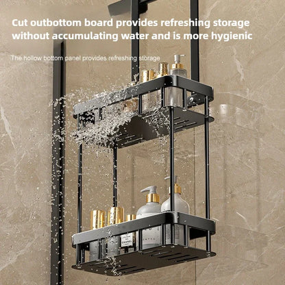Bathroom Storage Rack Over Door Shower Caddy Bathroom