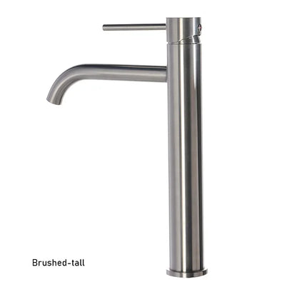 Brushed Gold Bathroom Basin Faucet Cold Mixer Water