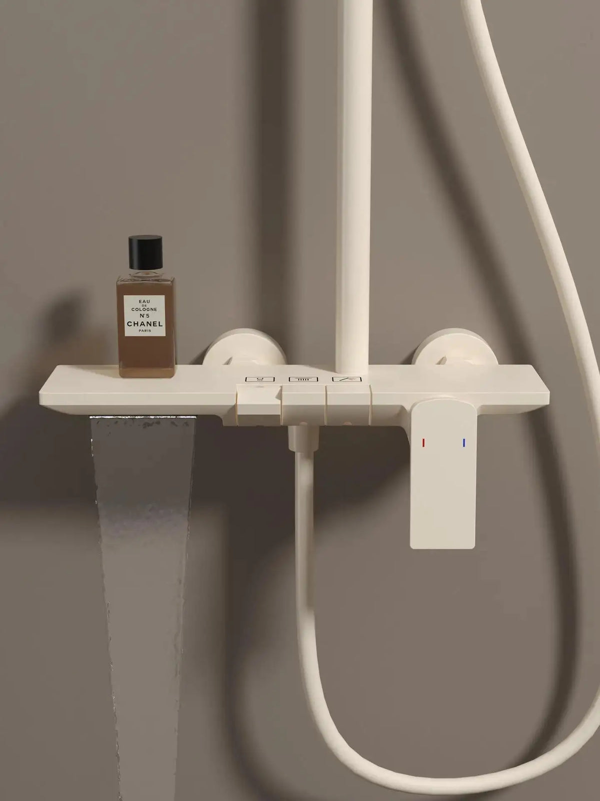 Rose Gold Bathroom Shower Cold Mixer Bath Shower