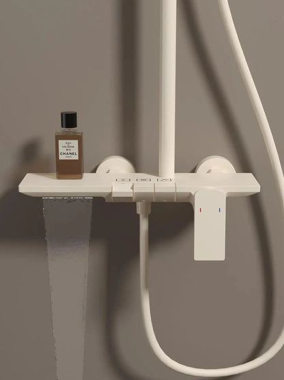 Rose Gold Bathroom Shower Cold Mixer Bath Shower