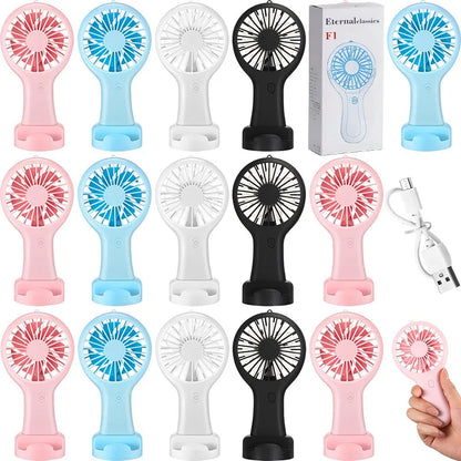 12-100 Mini Handheld Fan Bulk Wedding Fan Usb