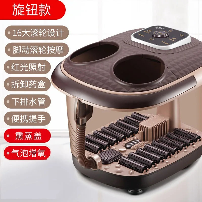 Smoked Foot Bath Full Automatic Electric Heating Washbasin