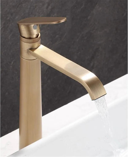 Basin Faucets Antique Bronze Bathroom Faucet & Cold