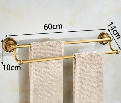 Solid Brass Bathroom Hardware Sets Antique Bronze Bath