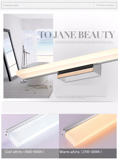 Qlteg Led Wall Lights Bathroom Vanity Light Ac85