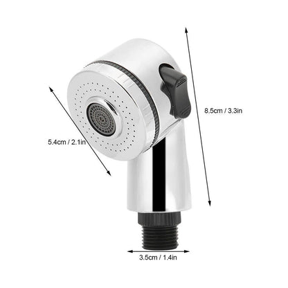 Shower Spray Head Dual Function Bathroom Faucet Tap