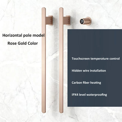 Intelligent Electric Heating Towel Rack Invisible Installation