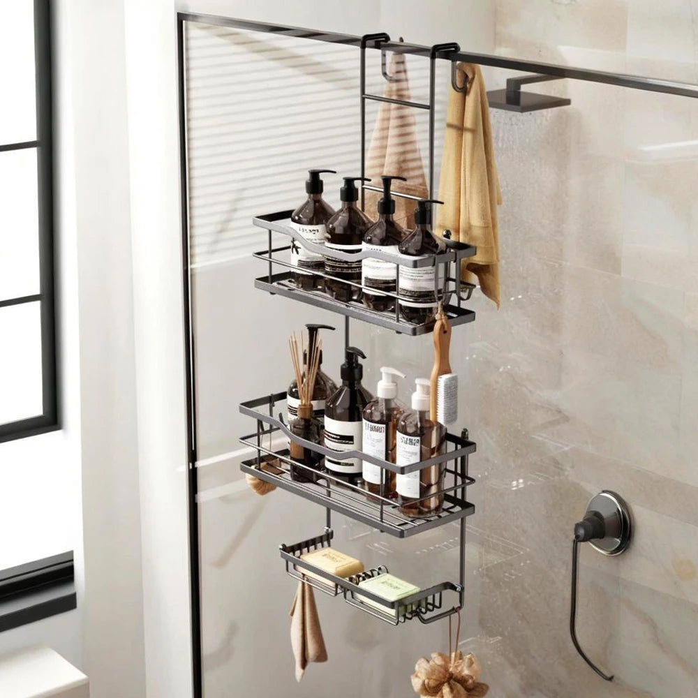 Tier Hanging Shower Caddy Large Capacity Hanging Shower