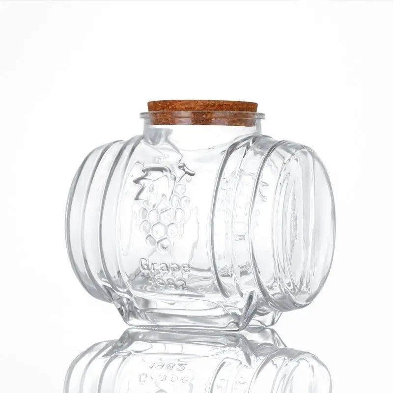 Special Glass Wine Bottle Faucet Fruit Wine Ginseng