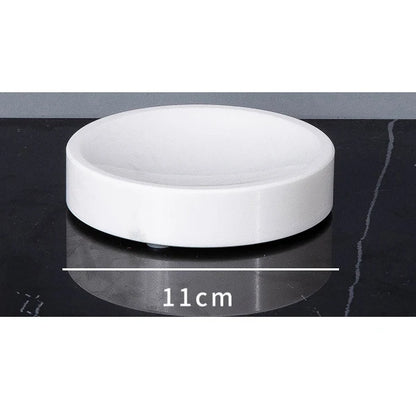 Volakos White Natural Marble Bathroom Minimalism Soap Dispenser