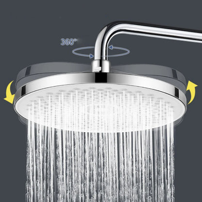 9/10 Inch 360 Swivel Rain Shower Head Internal