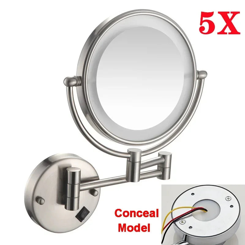 Wall Mount Led Lighting Makeup Vanity Mirror Inch