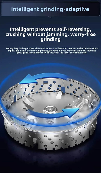 Garbage Processor Food Waste High-Power Crusher Grinder Grinding