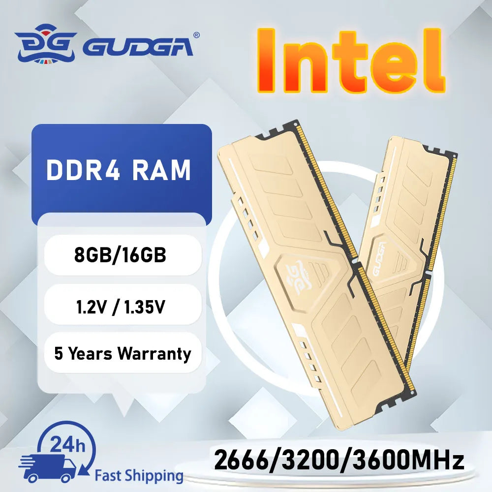 Gudga Ddr4 Ram Memory 3200mhz 8gb 16gb 2666mhz