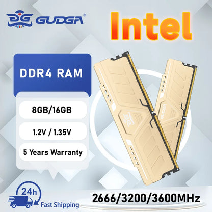 Gudga Ddr4 Ram Memory 3200mhz 8gb 16gb 2666mhz