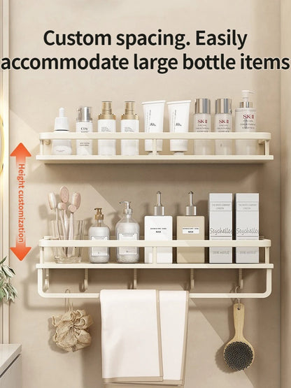 Yellow White Corner Shelf Bathroom Rack Shelf Organiser
