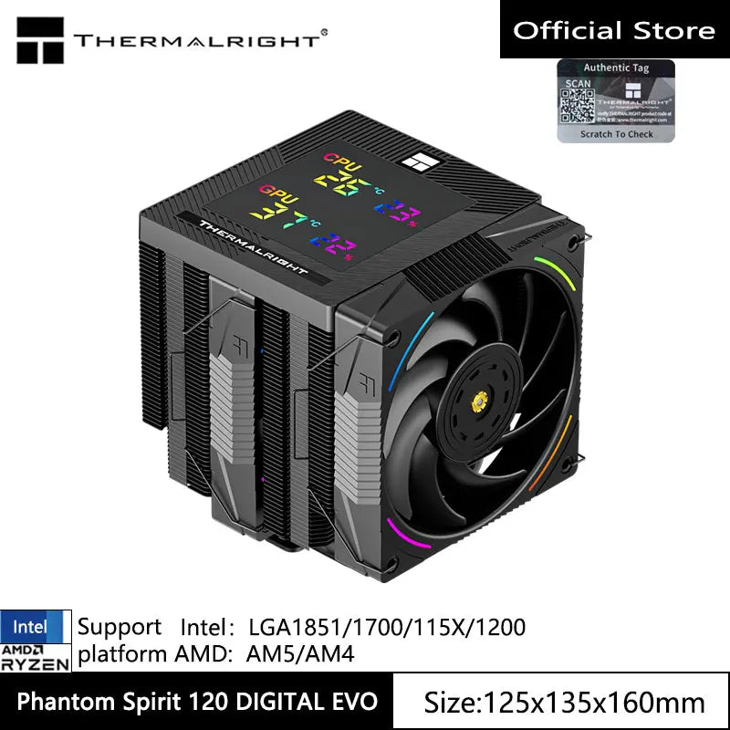 Thermalright Phantom Spirit 120 Evo Cpu Wind -Cooler