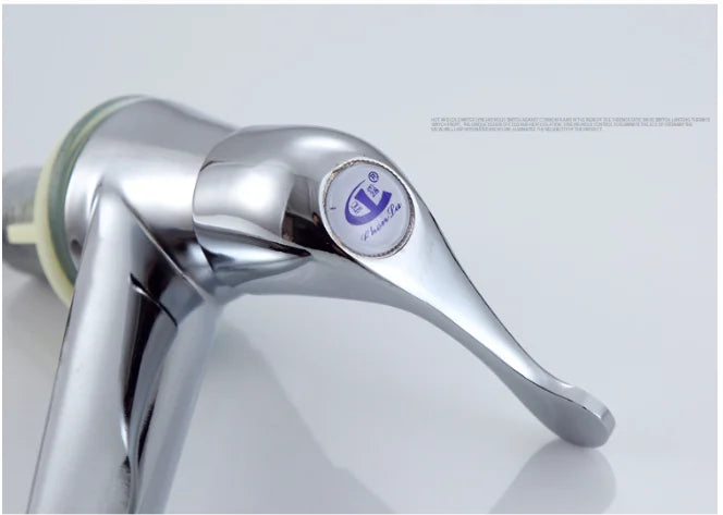 Handle Bathtub Faucet Cold Water Column Quick-Opening Tap