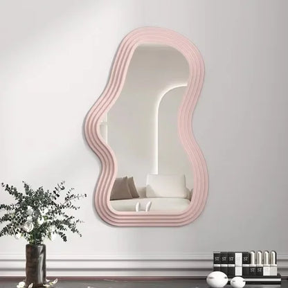 Lazzy House Wall Mirror Bedroom Bathroom Kawaii Makeup