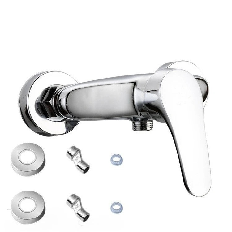 Brass Shower Faucet Mixer Valve Shower Head Hidden