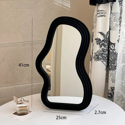 Lazzy House Wall Mirror Bedroom Bathroom Kawaii Makeup