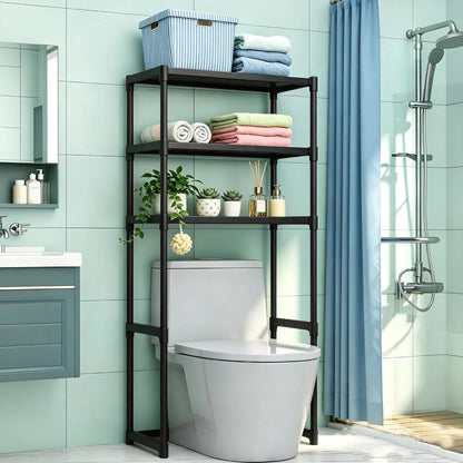 Tier Over Toilet Shelf Freestanding Bathroom Shelves Over